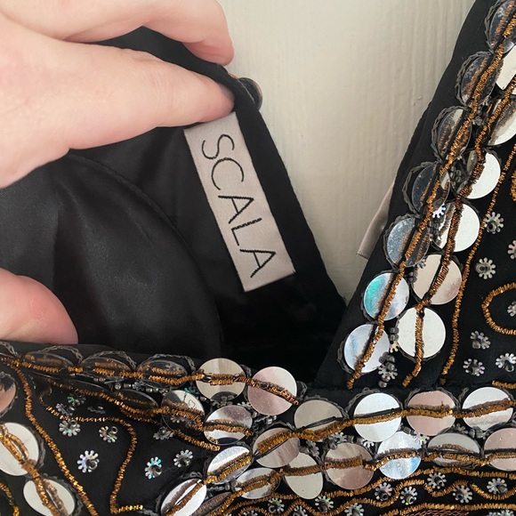 Scala Hand-Beaded Mini Dress - Picture 7 of 7